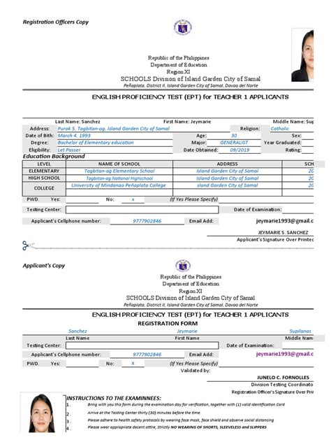 ept registration|EPS .